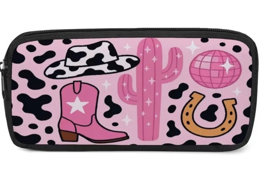 Pink Pencil Pouch