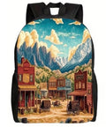 Western Town Backpack