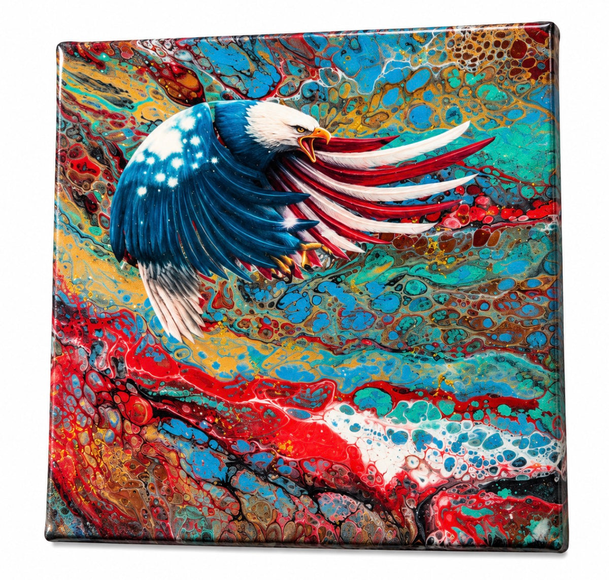 Eagle painting consign mb
