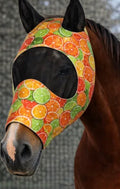 Orange Lime Fly Mask
