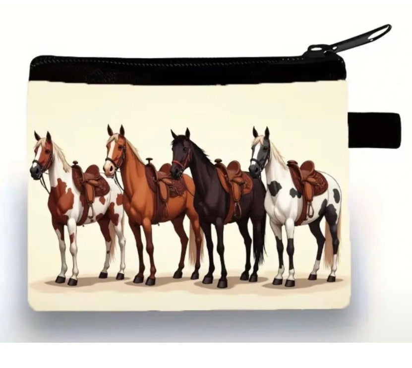 Multi Horses Coin Purse