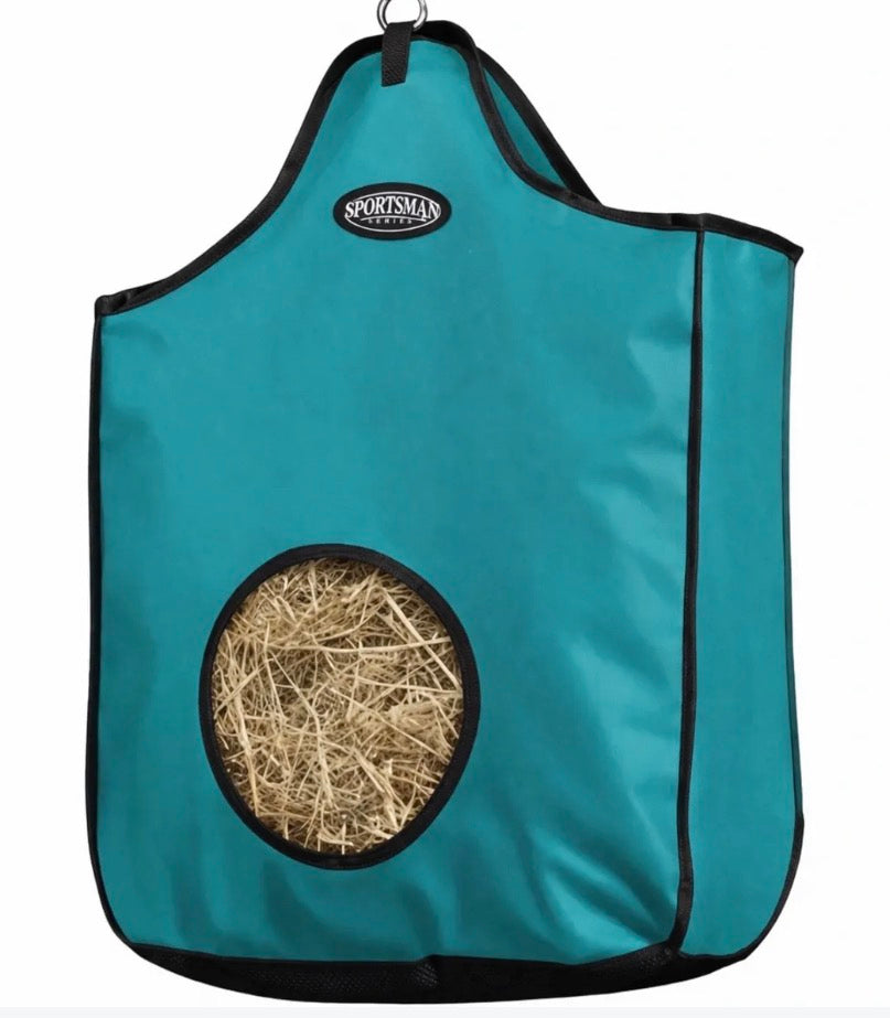 Mesh Teal Hay Bag
