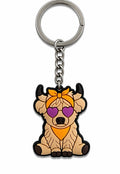 Purple Sunglasses Keychain