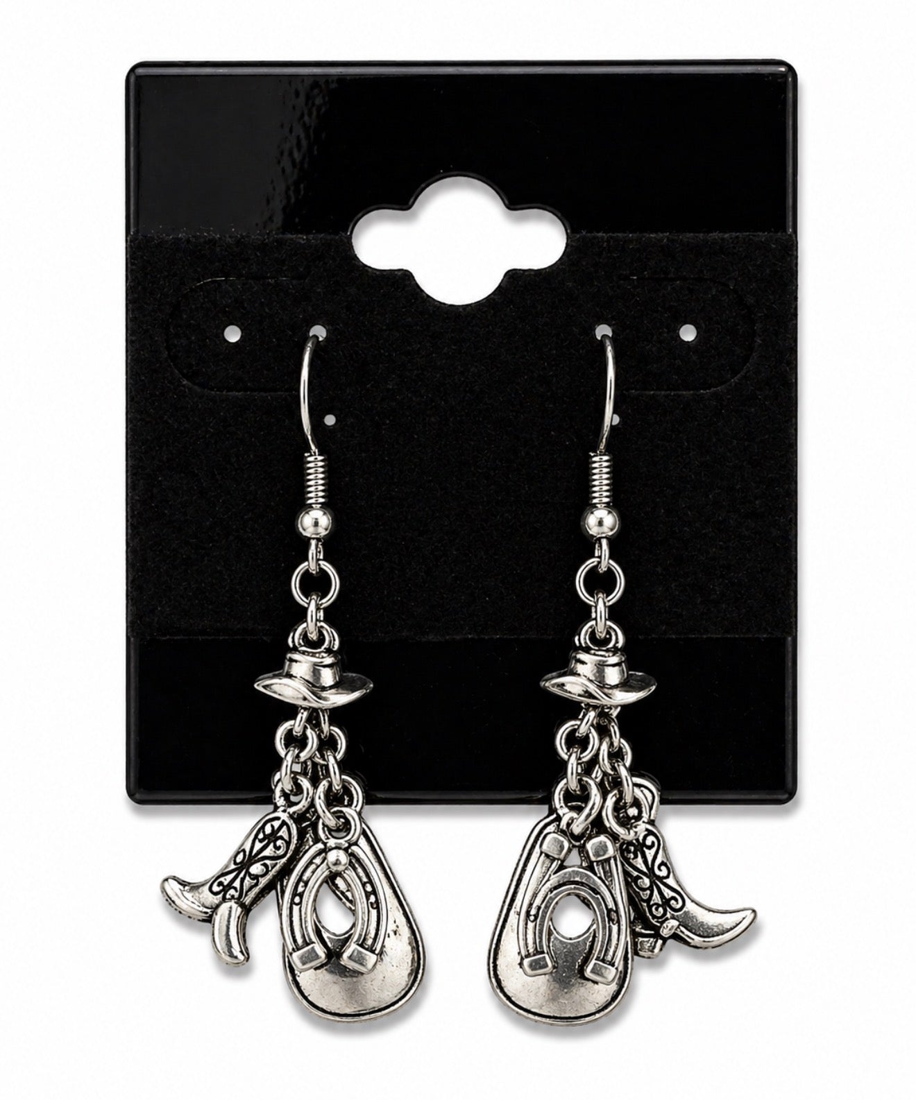 Western Boot Earrings