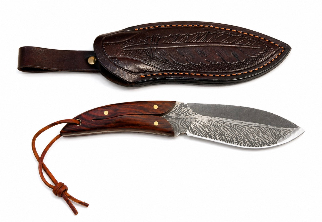 Western Knife With Case