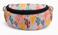 Western Cactus Print Saddle Bag