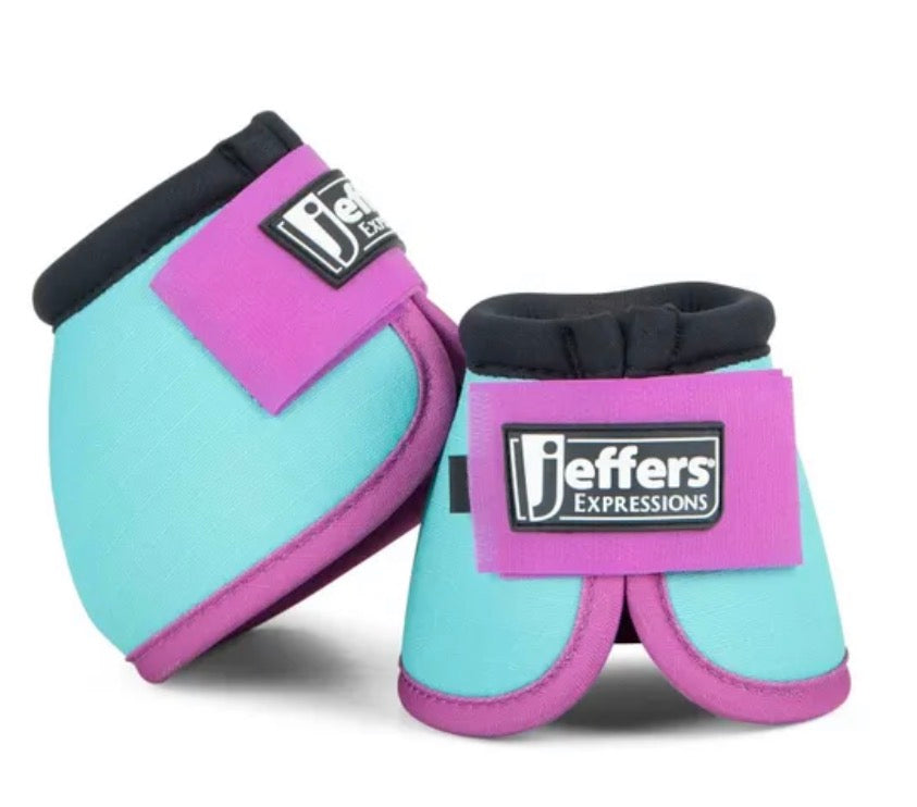 Blue/Purple Bell Boots