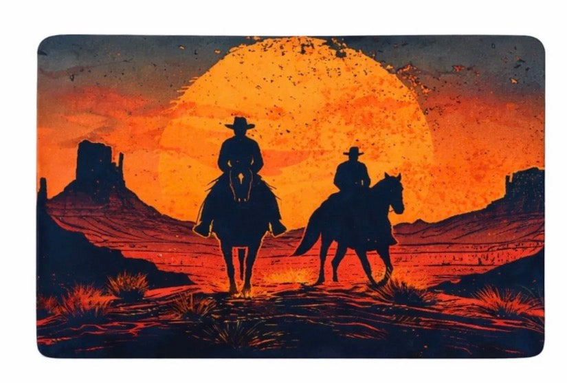 Orange Sunset Rug