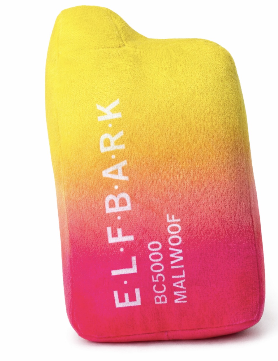 Yellow/Pink Dog Vape Toy