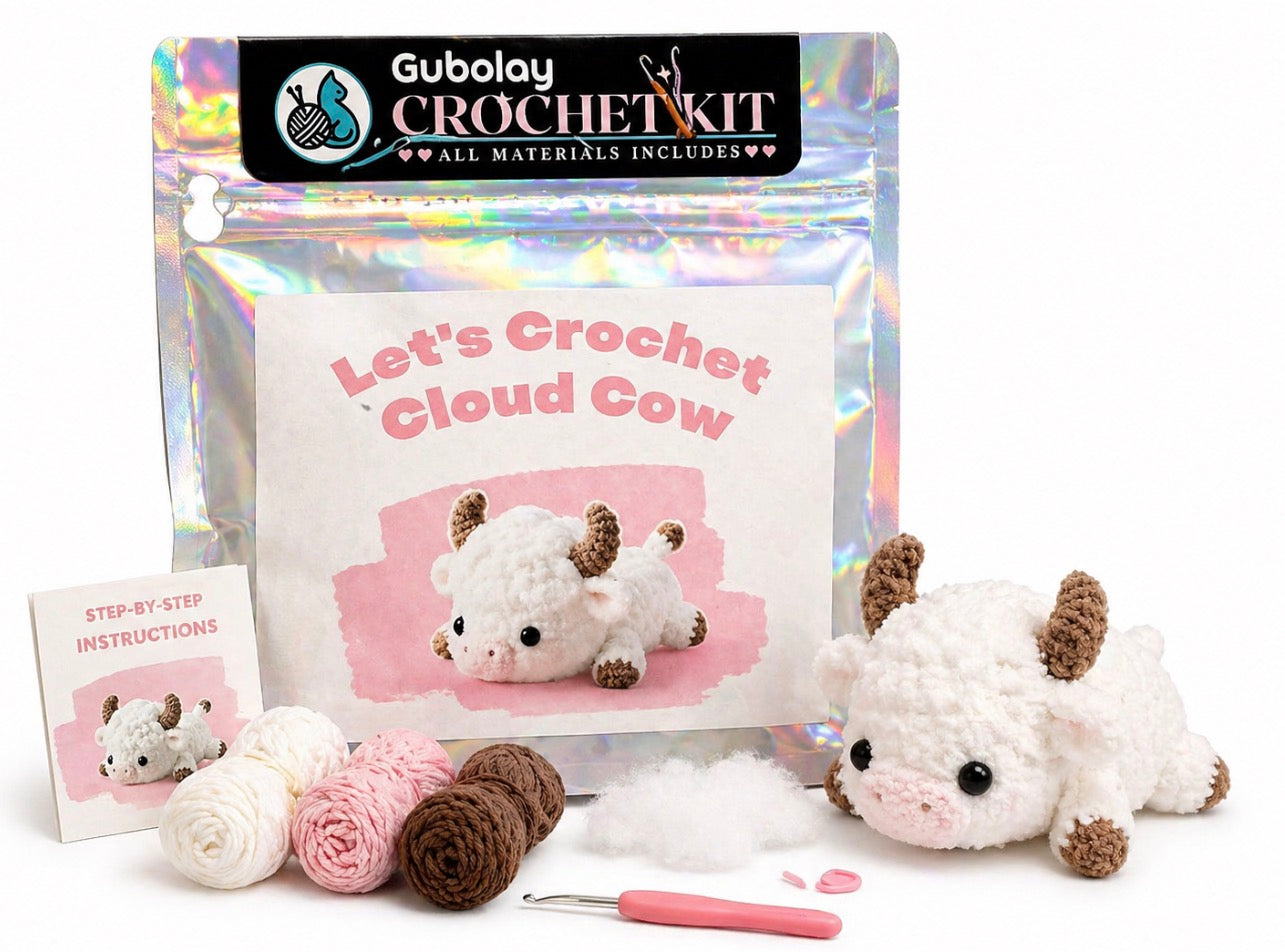 Cloud Cow Crochet Kit