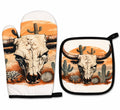 Cow Skull Potholders