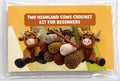 2 Cow Beginner Crochet Kit