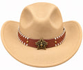 Brown Star Hat