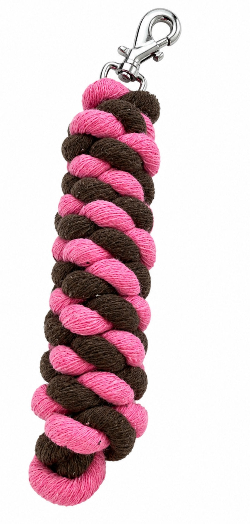 6 foot pink/brown lead rope