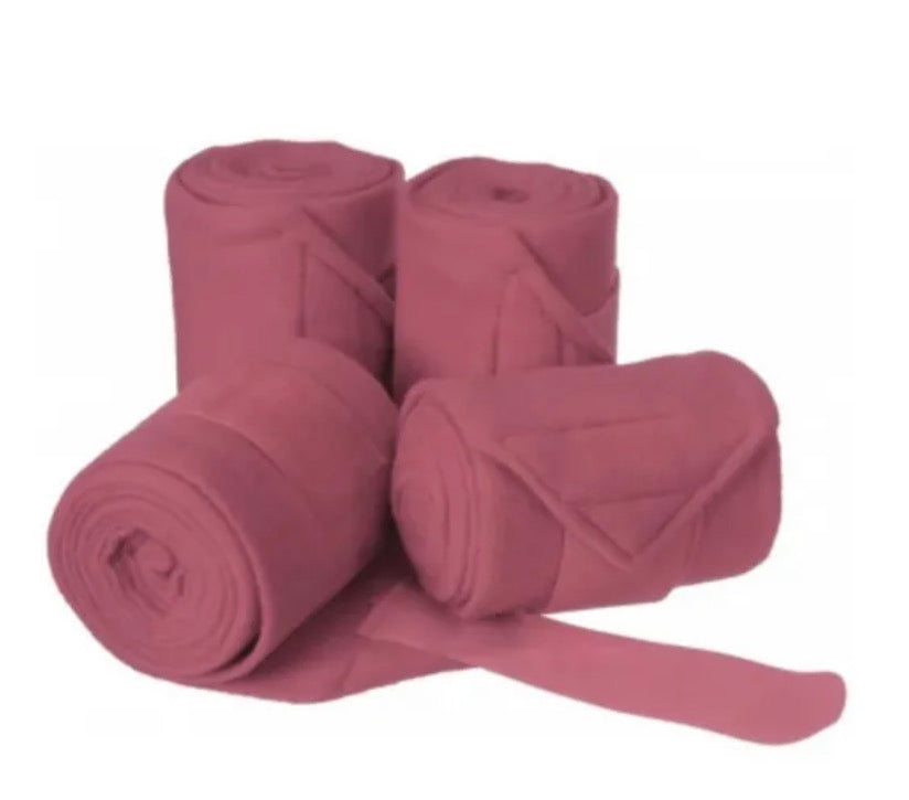 Polo Wraps Pink Set 4