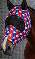 Blue Star Fly Mask