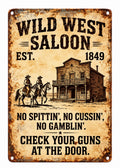 Wild West Sign