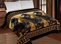 King Black Horse Throw