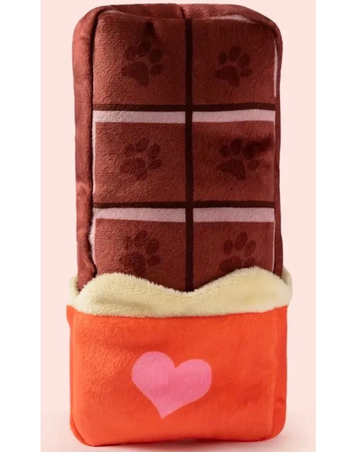 Chocolate Bar Dog Toy