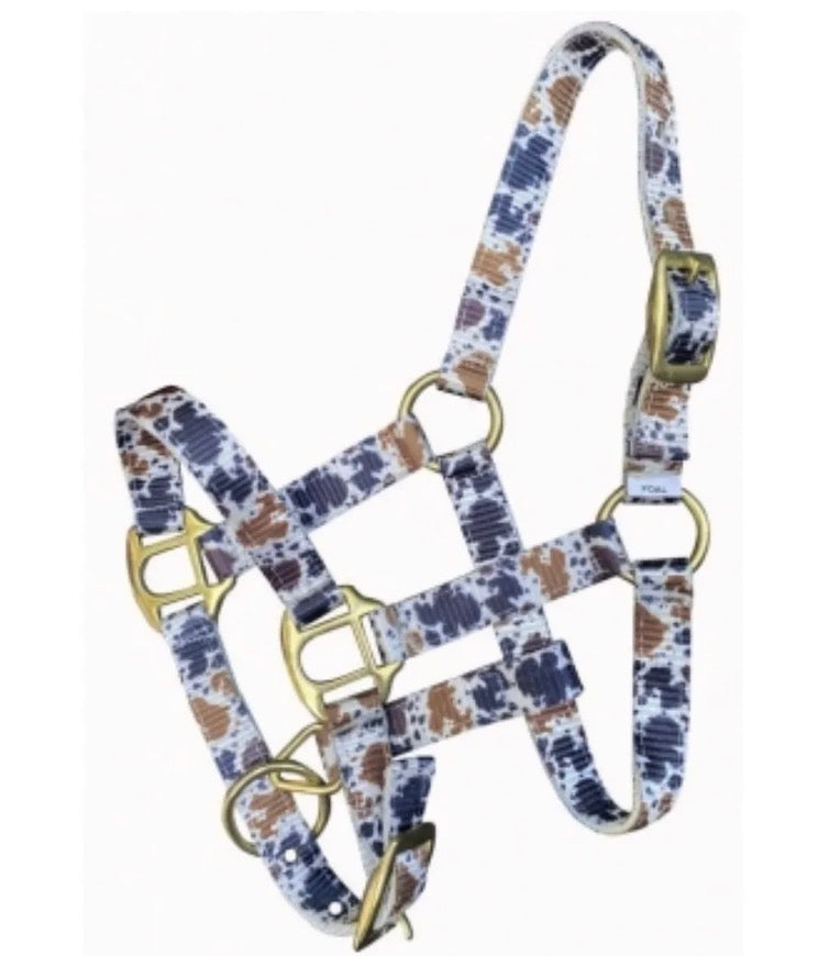 Cow Print Mini Halter