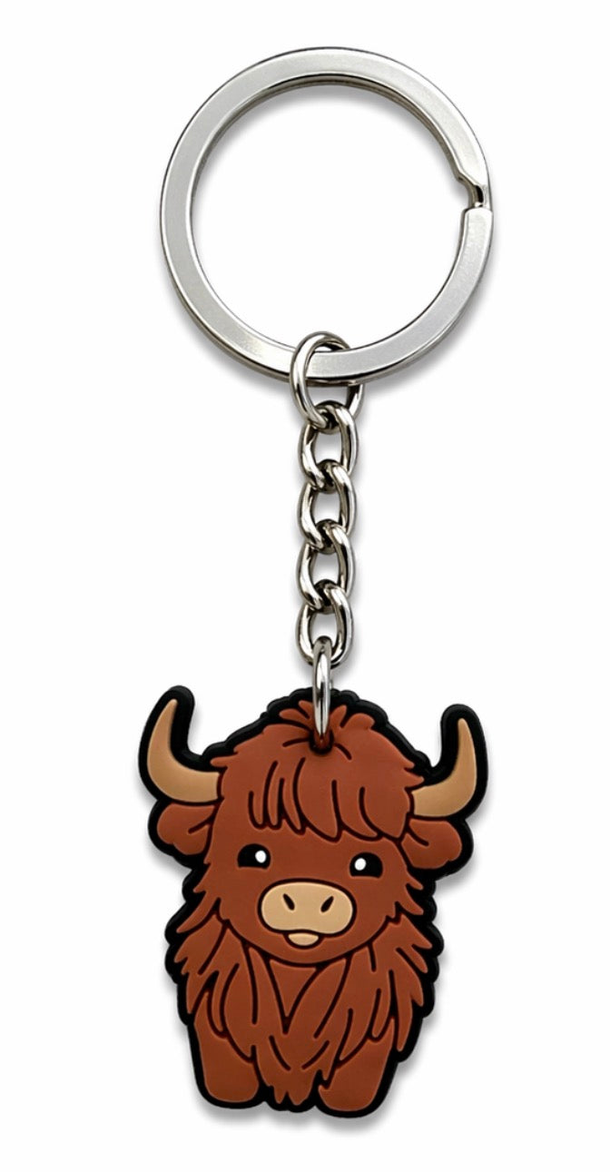 Cattle Keychain