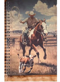Cowboy Roping Mini Notebook