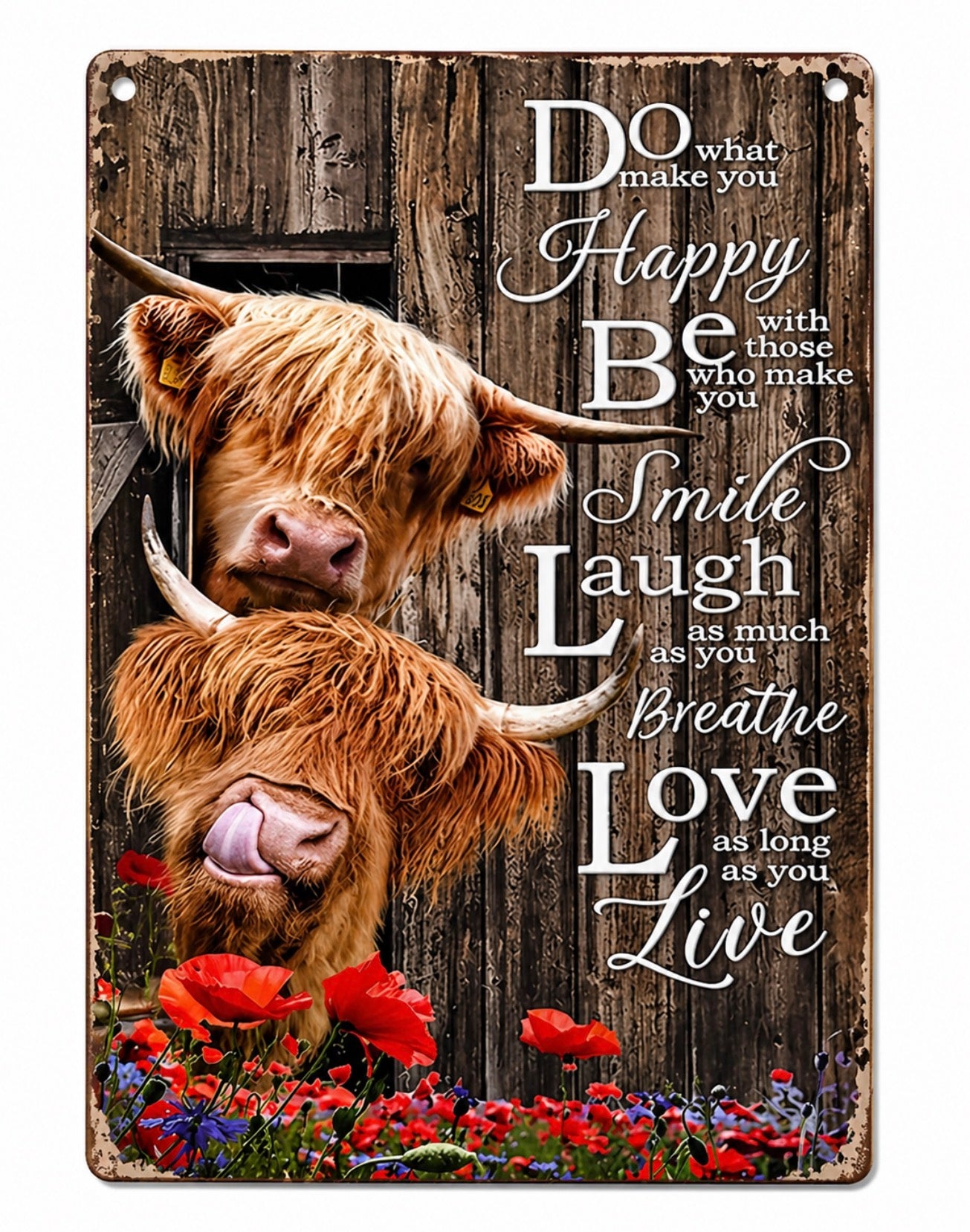 Laugh Love Sign
