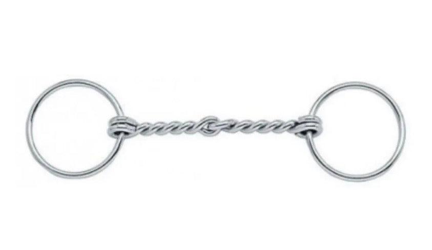 Draft Twisted Snaffle Bit