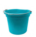 Teal 20 QT Flat Back Bucket