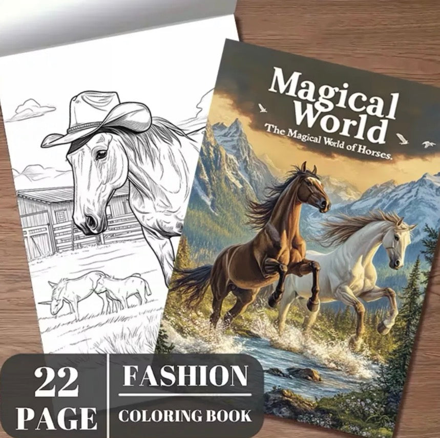 Magical World Coloring Book