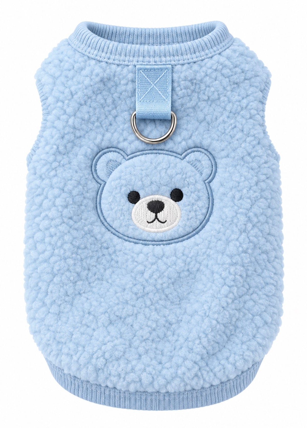 Blue Bear Dog Sweater