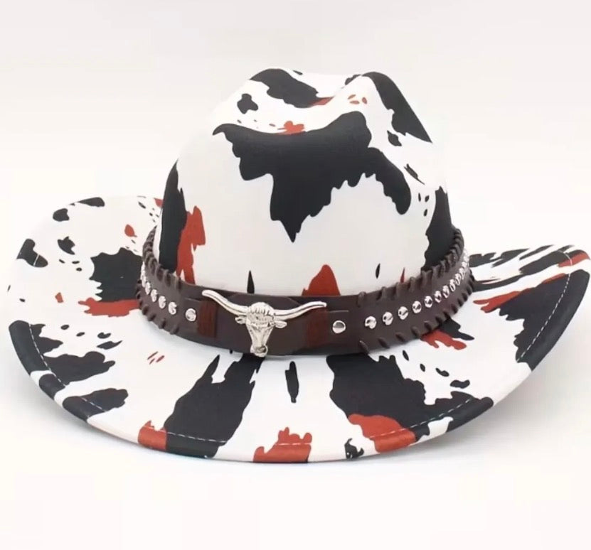 Bull Head Cowboy Hat