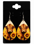 Highland Sunflower Earrings