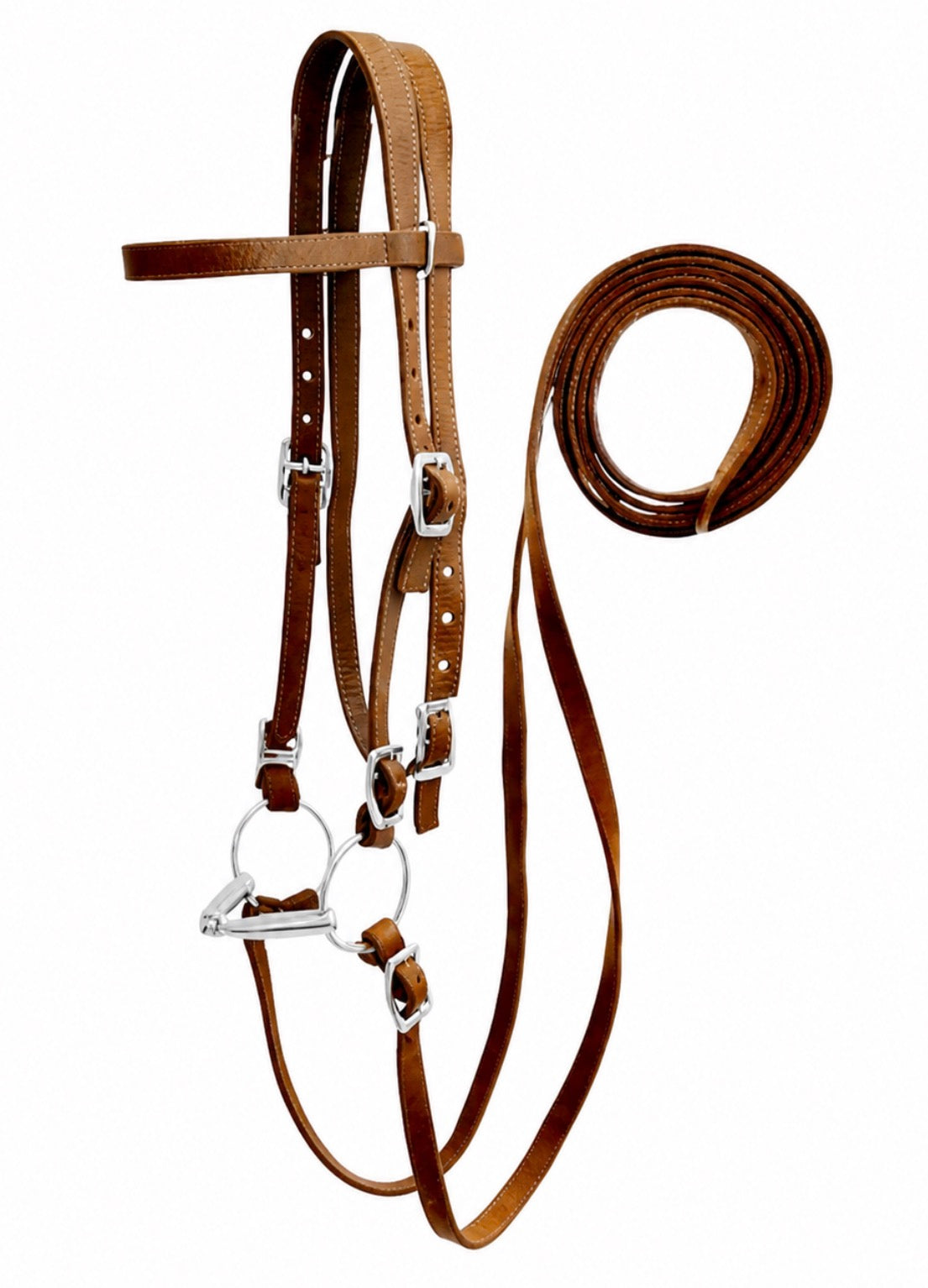Nylon Headstall With Bit & Reins