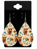 White Highland Earrings