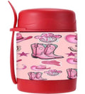 Red Western Food Thermos