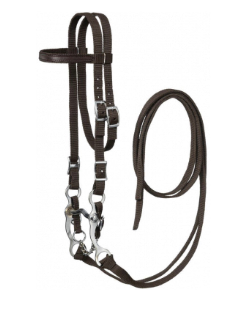 Nylon Pony Bridle With Bit