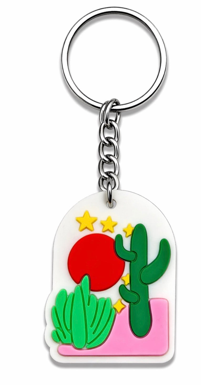 Cactus Keychain
