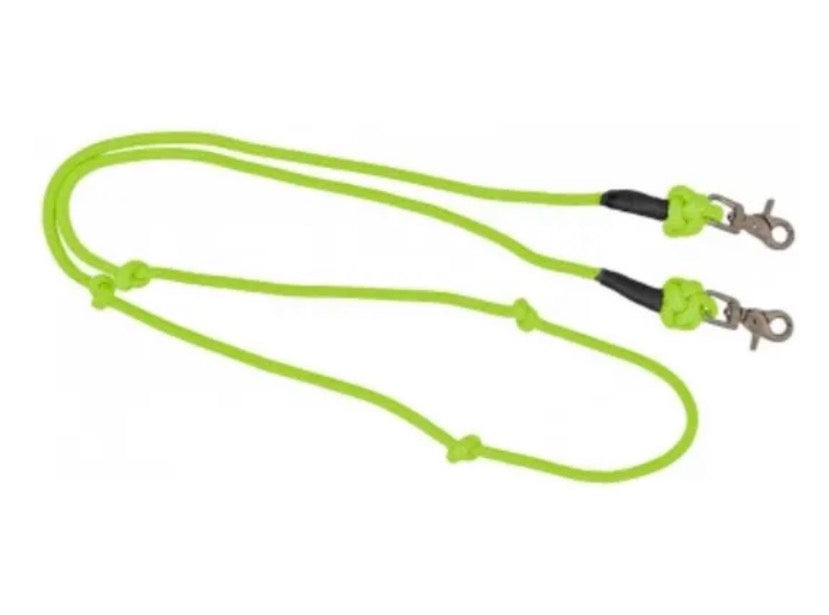 Lime Green Clip Reins