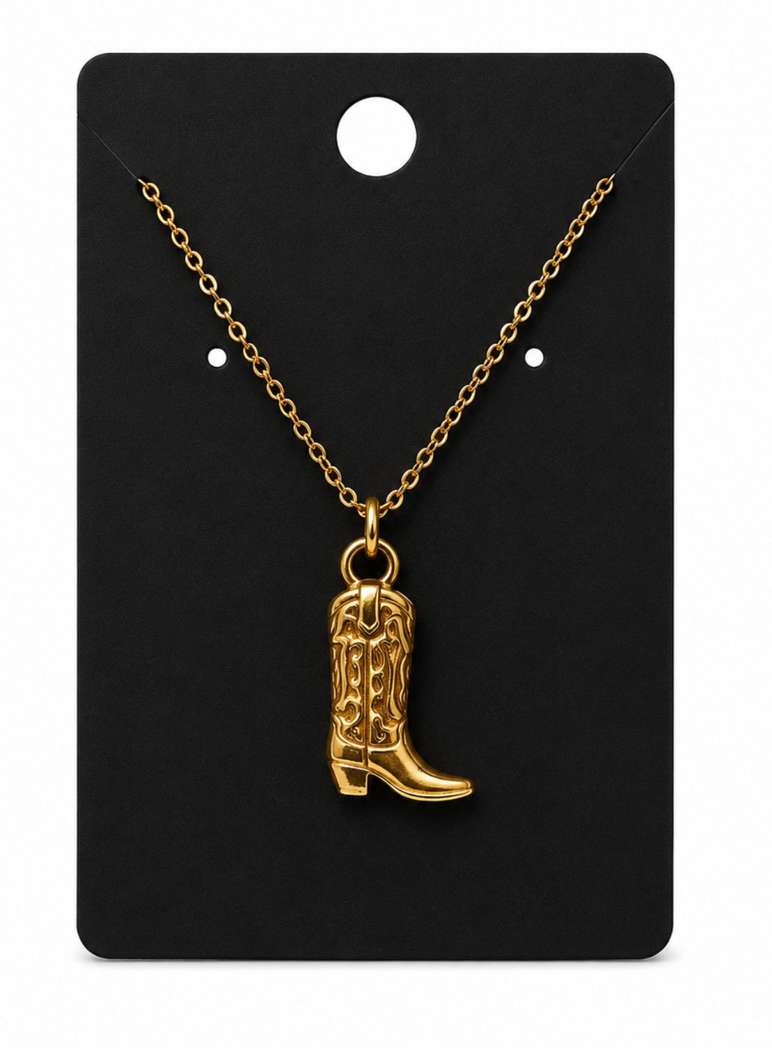 Boot Necklace