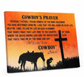 Cowboys Prayer Canvas Print
