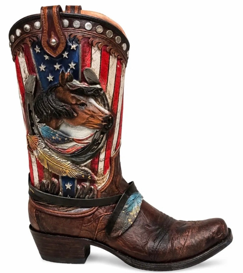 Horse Boot Piggy Bank
