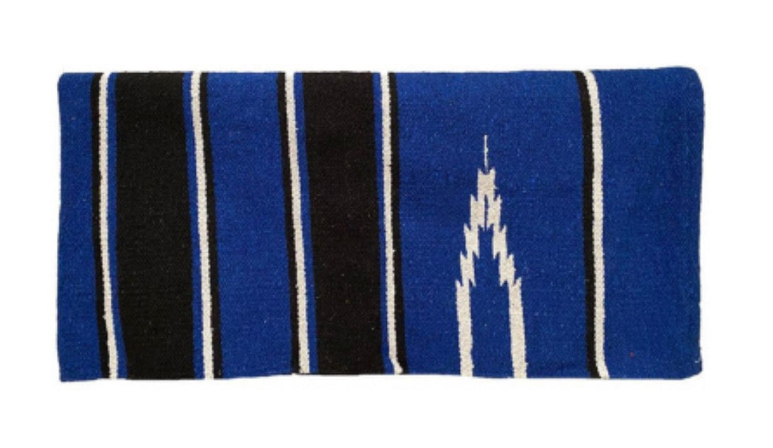 30x60 Blue Saddle Blanket