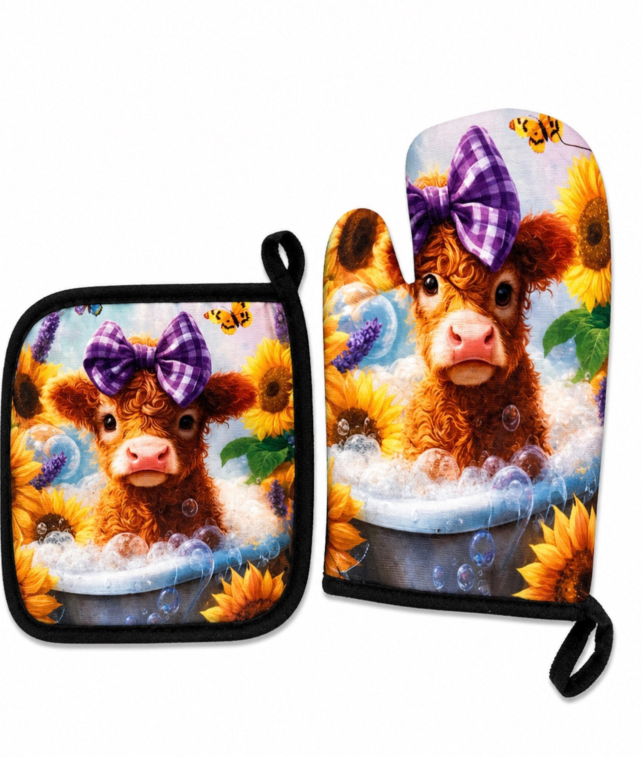 Purple Potholders