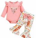 Highland Cow Baby Outfit