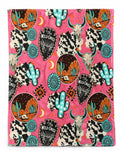 Western Fleece Throw