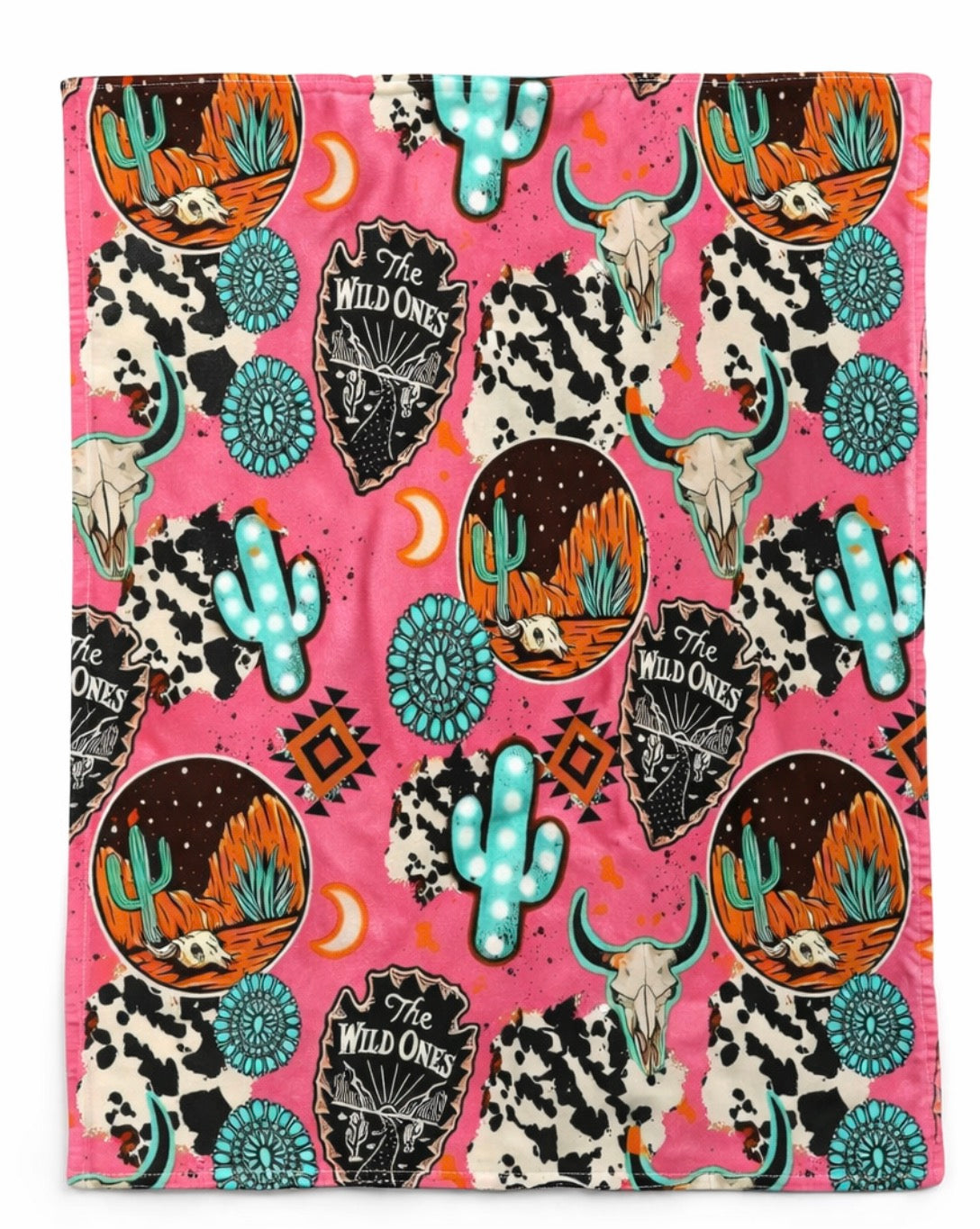 Western Fleece Throw