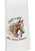 Just A Girl Kitchen Towel