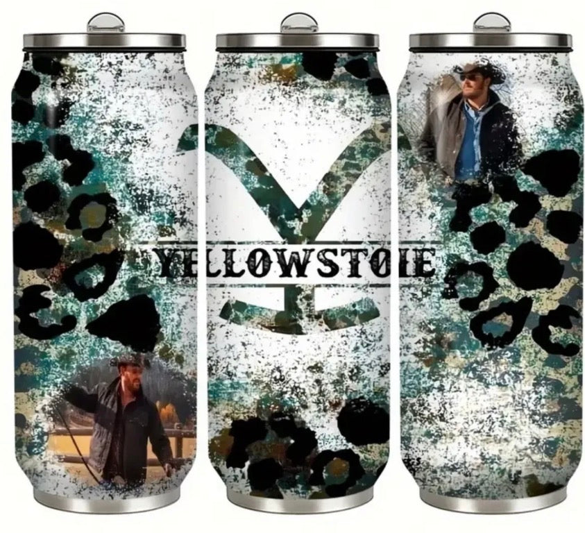 Yellowstone Teal Tumbler