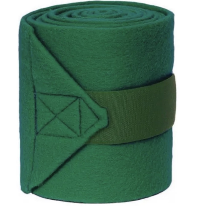 Set 4 Polo Wraps Hunter Green